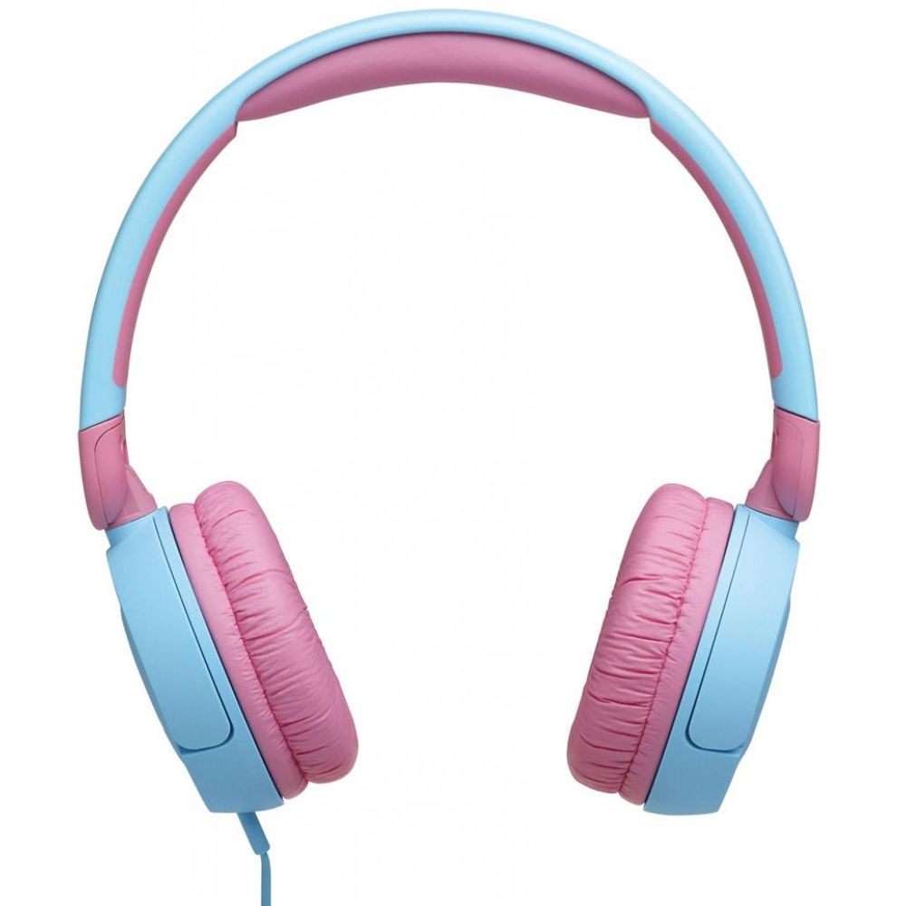 купить Гарнитура накладные JBL JR 310 проводные 1м, голубой/розовый (JBLJR310BLU) в Алматы