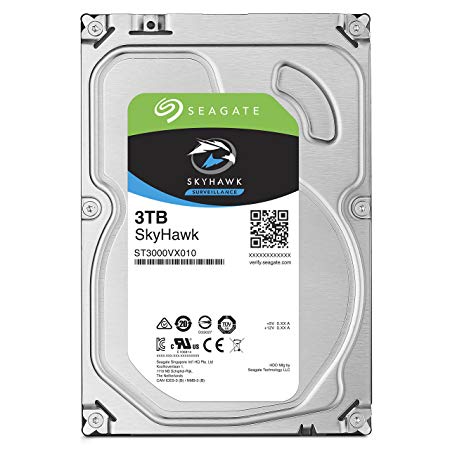 купить Жесткий диск HDD 3Tb Seagate SkyHawk Surveillance SATA3 3.5*  256Mb ST3000VX009                                                                                                                                                                            в Алматы