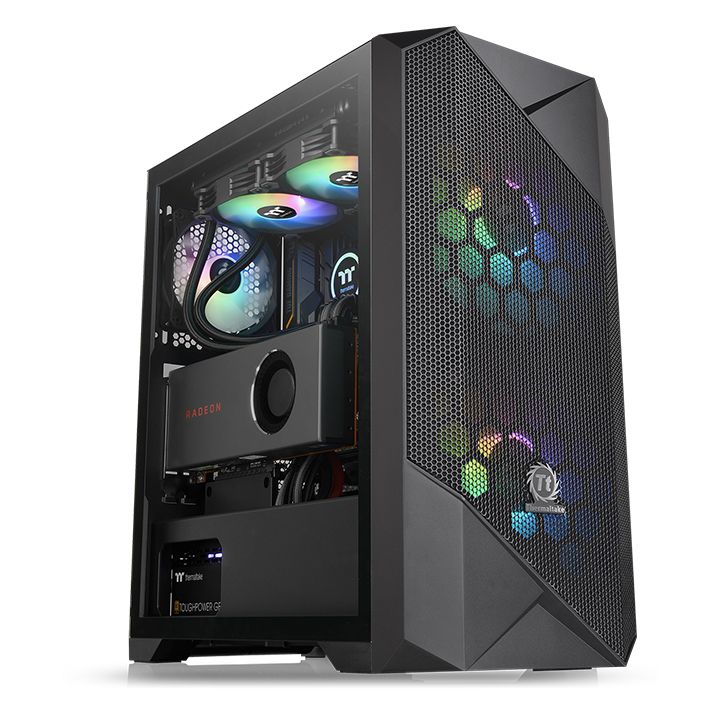 купить Корпус Thermaltake Commander G33 TG ARGB, CA-1P3-00M1WN-00 в Алматы