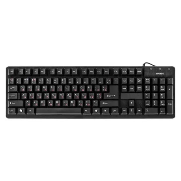 купить SVEN Клавиатура Standard 301 USB белая в Алматы