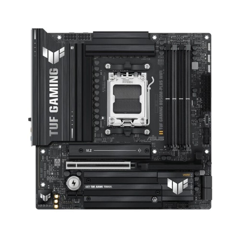 купить Материнская плата ASUS TUF GAMING B850M-PLUS AM5 4xDDR5 4xSATA 3xM.2 HDMI DP m-ATX в Алматы