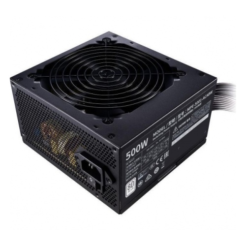 купить Блок питания CoolerMaster MWE 500 BRONZE 500W 230V, Active PFC, КПД >85%, 1x 20+4PIN, 1x 4+4PIN, 6x SATA, 4x 4-PIN, 1xFDD, 1xPCI-E 6+2PIN Вентилятор 120mm, MTBF 100,000 Hours MPE-5001-ACAAB в Алматы