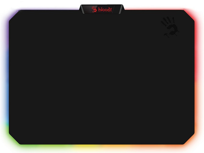 купить Коврик игровой RGB Bloody MP-60R Размер: 354 X 256 X 2.6  mm RGB в Алматы