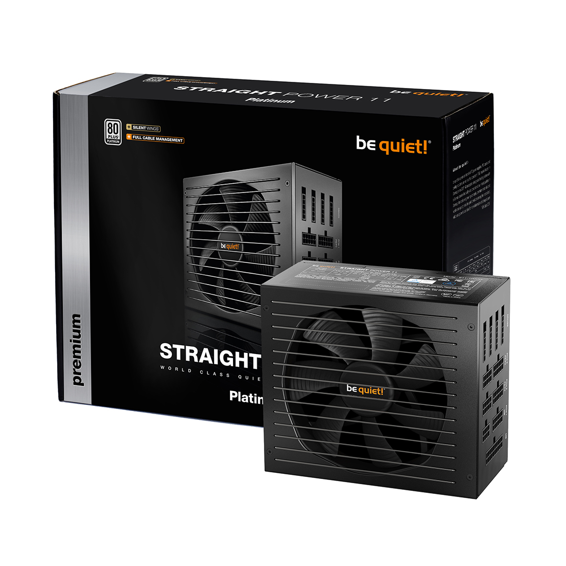 купить Блок питания Bequiet! Straight Power 11 PLATINUM 850W E11-PT-850W BN308 в Алматы