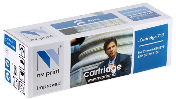 купить Картридж NVP совместимый Canon NV-712 для i-SENSYS LBP3010/3010B/3100 (1500k)                                                                                                                                                                              в Алматы