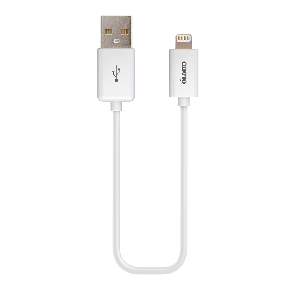 купить Кабель Olmio lightning 3м белый в Алматы