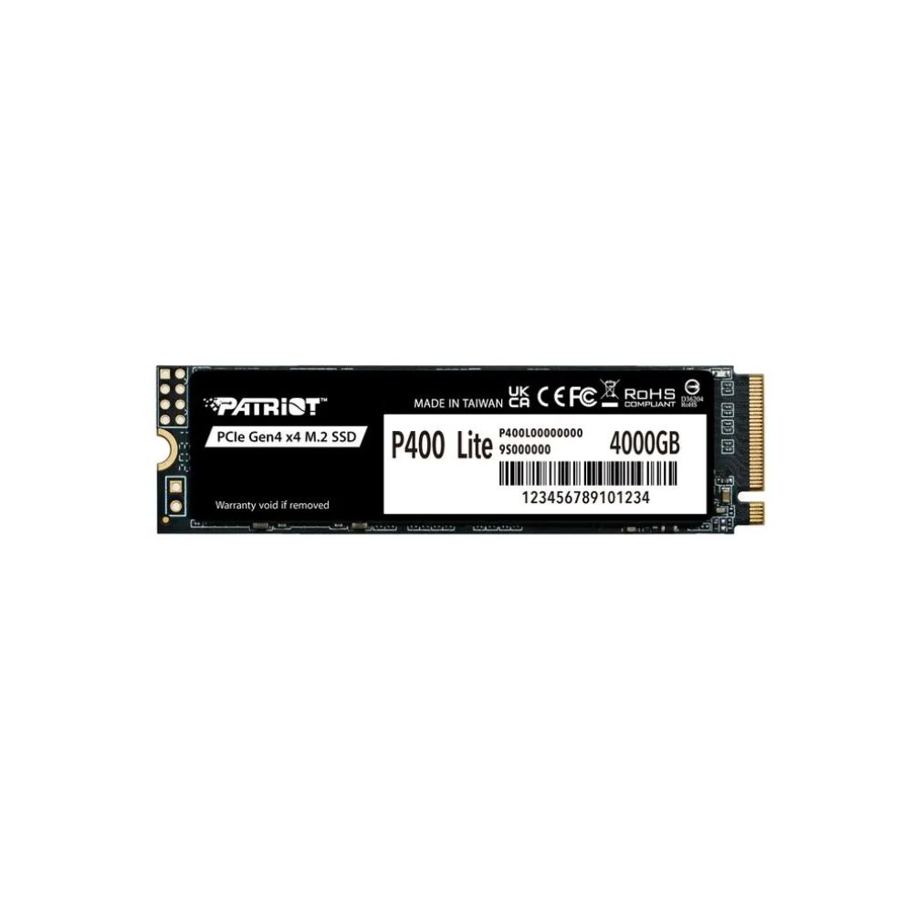 купить Твердотельный накопитель SSD 1 Tb M.2 PCI-E Patriot P400 Lite P400LP1KGM28H, R3500/W2700 в Алматы