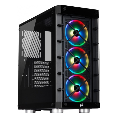 купить Компьютерный корпус Corsair iCUE 465X RGB ATX-Mini-ITX, Черный CC-9011188-WW в Алматы