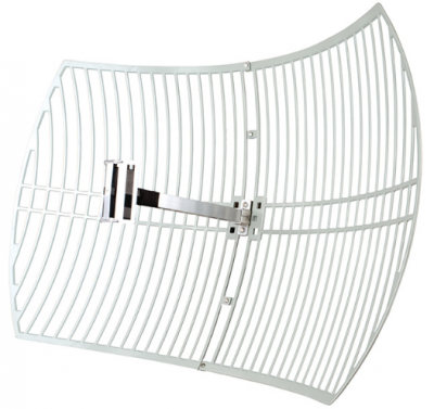 купить Антенна yagi наружная Tp-Link TL-ANT2424B <24dBi, 2.4GHz, Outdoor, Grid Parabolic Antenna, N Female (Jack)> в Алматы