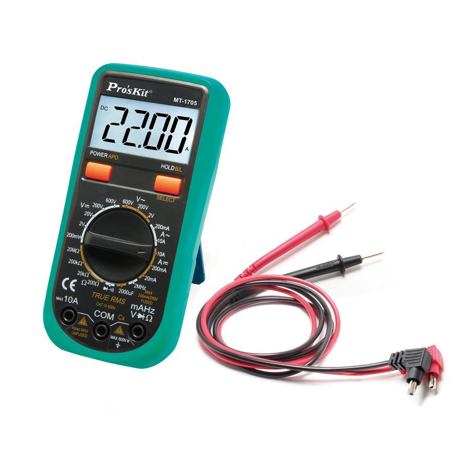 купить Цифровой True RMS мультиметр Pro*sKit MT-1705 в Алматы