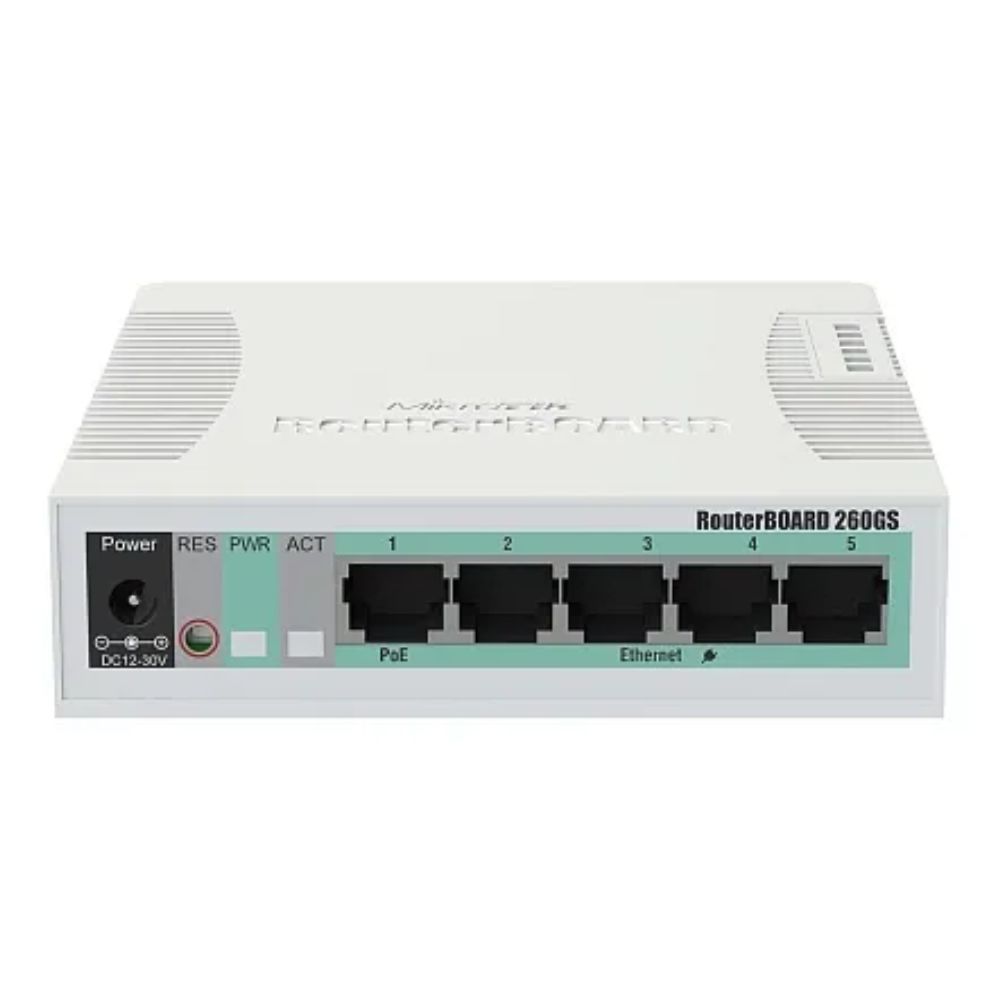 купить Коммутатор MikroTik CSS106-5G-1S в Алматы