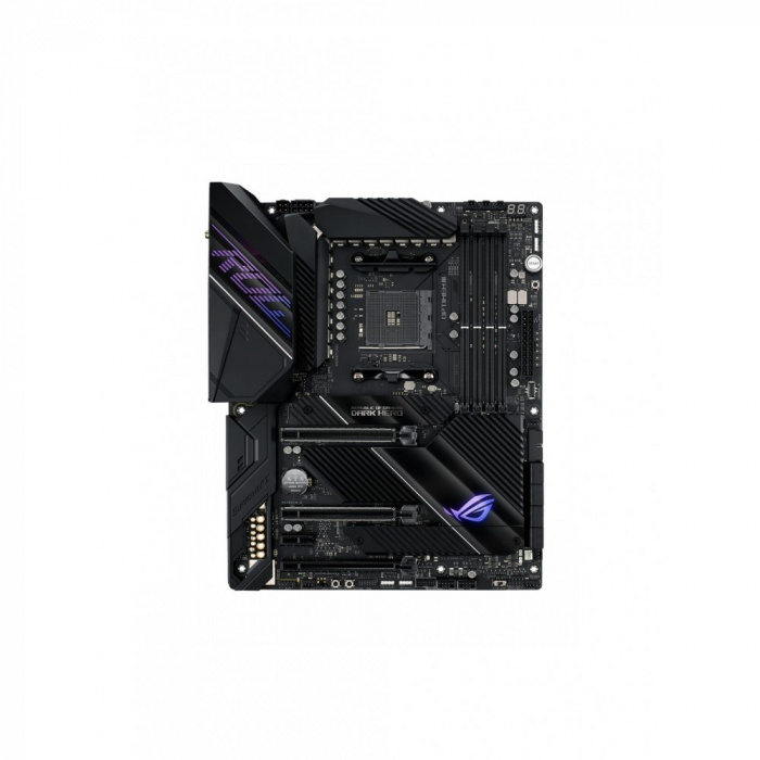 купить Сист. плата ASUS ROG CROSSHAIR VIII DARK HERO, X570, AM4, 4xDIMM DDR4, 3xPCI-E x16, PCI x1, M.2, 6xSATA, WIFI6, BOX в Алматы