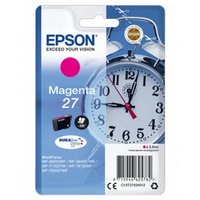 купить Картридж Epson C13T27034022 для WF-7110/7610/7620 пурпурный в Алматы