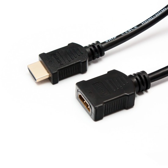 купить Удлинитель, SHIP, HD217-1.5B, HDMI, Чёрный, Блистер, 1.5 м в Алматы