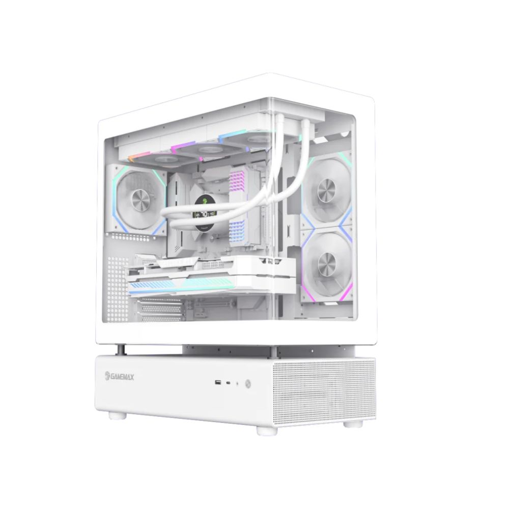 Купить Компьютерный корпус Gamemax N80 WH White без Б/П в Алматы