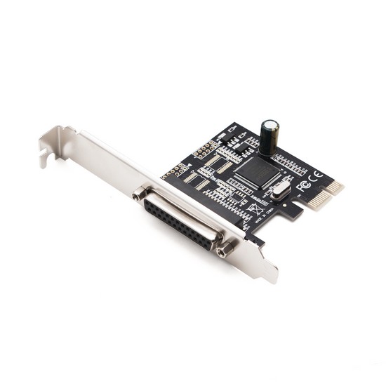 купить Контроллер, Deluxe, DLCe-LP, PCIe на LPT Порт, Support Standard Parallel Port (SPP), Enhanced Parallel Port (EPP)  в Алматы