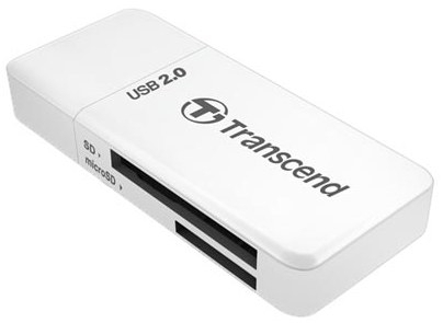 купить Картридер Transcend TS-RDP5W белый в Алматы