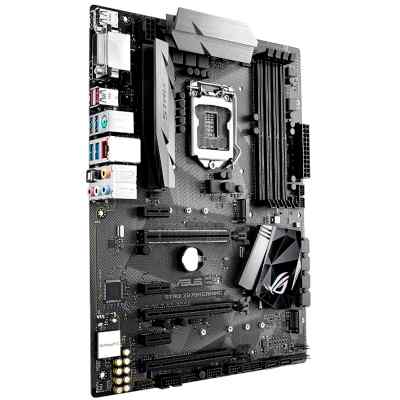 купить Материнская плата ASUS STRIX Z270H GAMING LGA1151 iZ270 4xDDR4 6xSATA3 1xDVI 1xHDMI 2xUSB3.1 4xUSB3.0 ATX BOX. Материнская плата серии Z270 формата ATX с процессорным разъемом Intel LGA1151 и современными интерфейсами. Развитие концепции геймерских м в Алматы