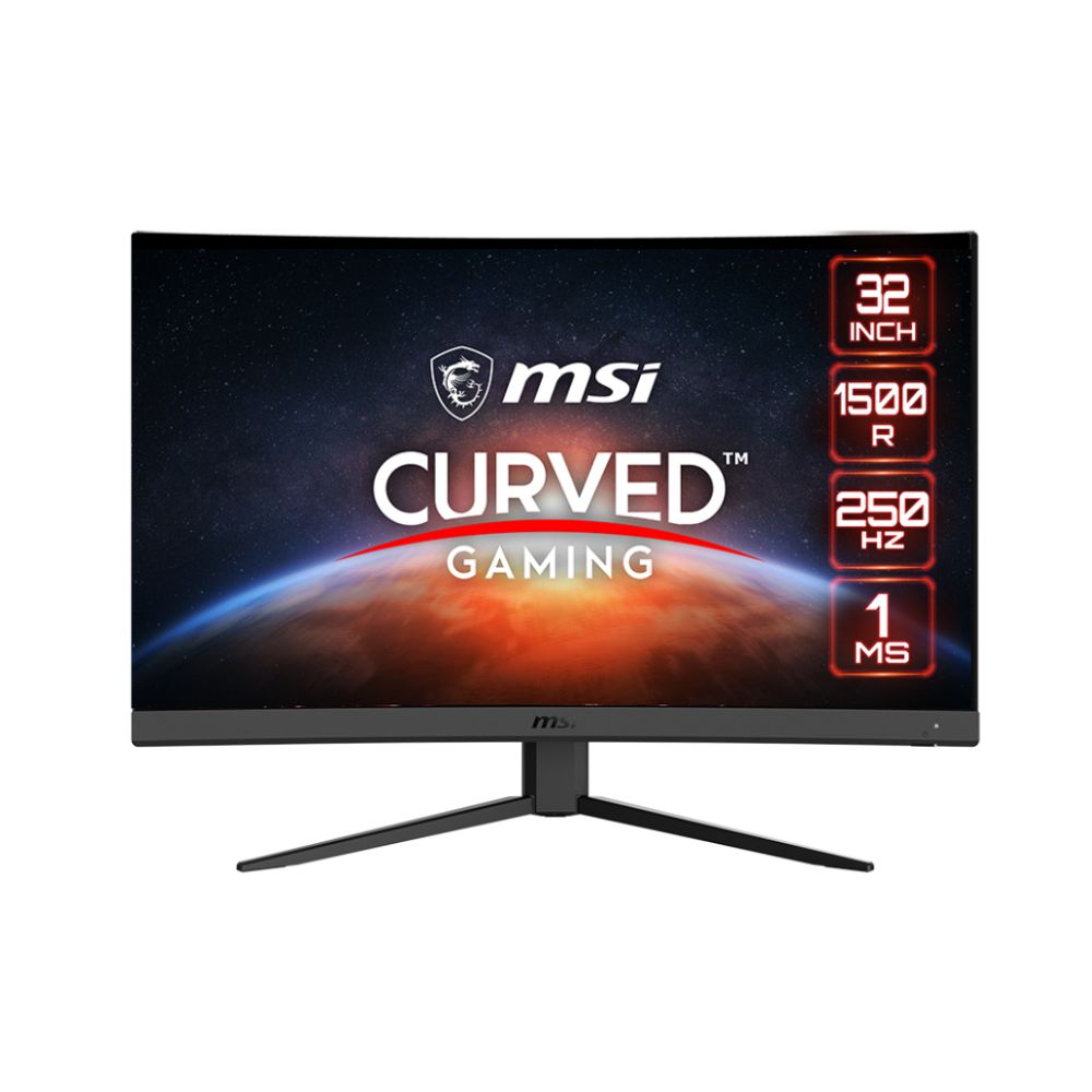 купить Монитор 31.5" MSI G32C4X VA 1920x1080 250Hz 1500R 1ms 100млн:1 2xHDMI 1xDP в Алматы