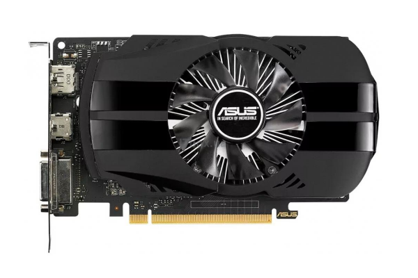 купить Видеокарта ASUS Phoenix GTX 1050 Ti, PH-GTX1050TI-4G, 4Gb/128bit GDDR5, DVI-D, HDMI, DP, BOX в Алматы