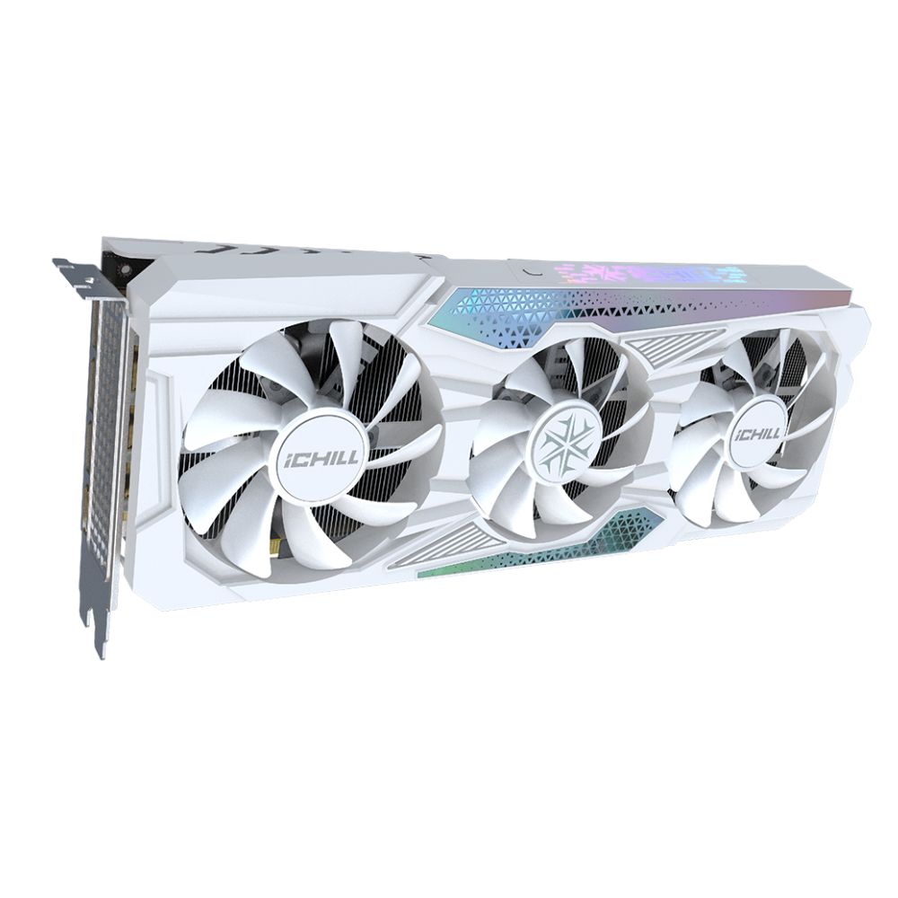 купить Видеокарта INNO3D GeForce RTX 4060 Ti 8GB GDDR6 ICHILL X3 WHITE&nbsp;C406T3-08D6X-17113280 в Алматы
