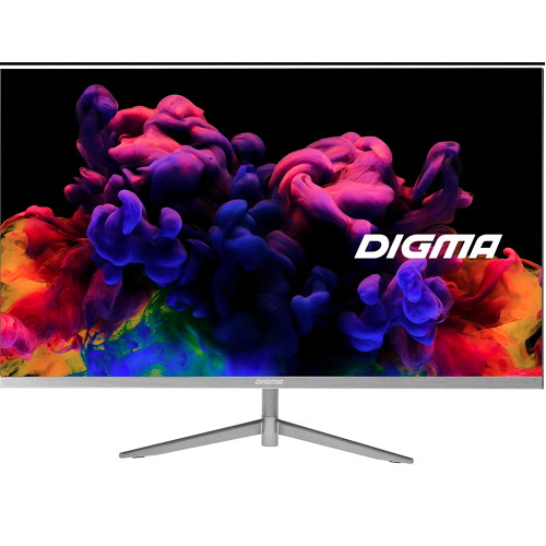 купить Монитор Digma 27* DM-MONF2710, FHD IPS, 16:9,  5ms, 250 cd/m2, 1000:1, HDMI DisplayPort, стальной в Алматы