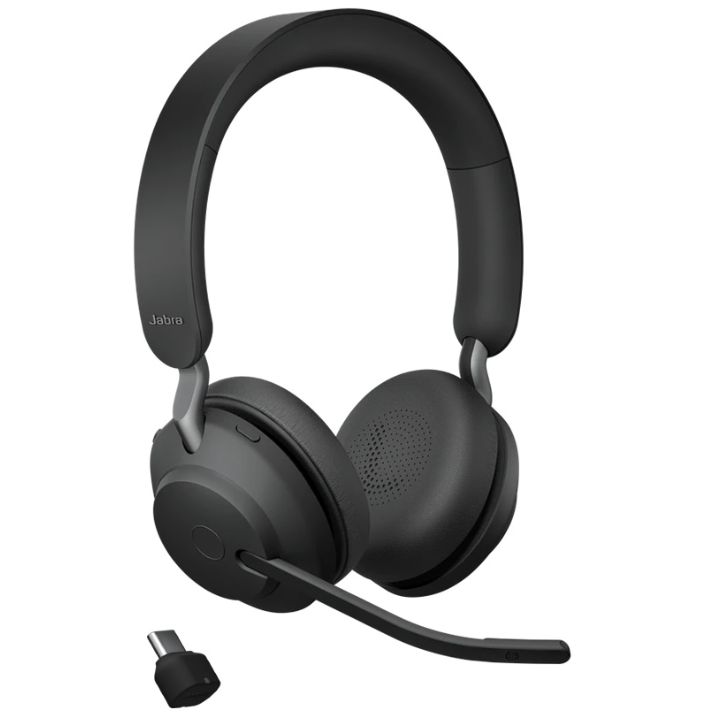 купить Гарнитура Jabra Evolve2 65, Link380c MS Stereo Black 26599-999-899 в Алматы