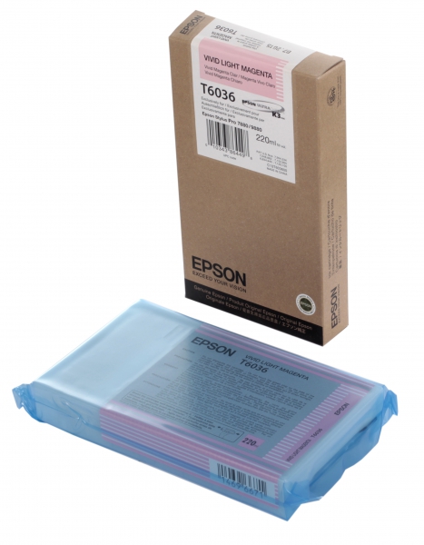 купить Картридж Epson C13T603600 SP-7880/9880 светло-пурпурный в Алматы