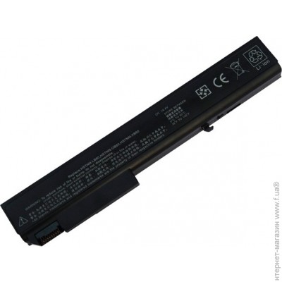 купить Аккумулятор PowerPlant для ноутбуков HP EliteBook 8530 (HSTNN-LB60, H8530) 14.4V 5200mAh в Алматы