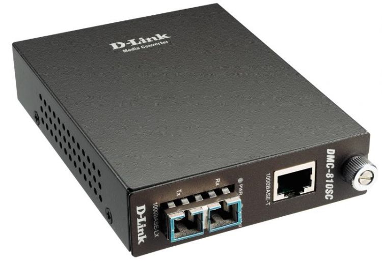 купить D-Link DMC-810SC/B9A Медиаконвертер одномод 10 км  в Алматы