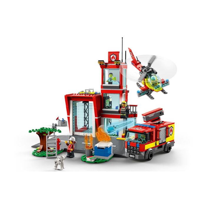 купить Lego 60320 Город Пожарная часть в Алматы