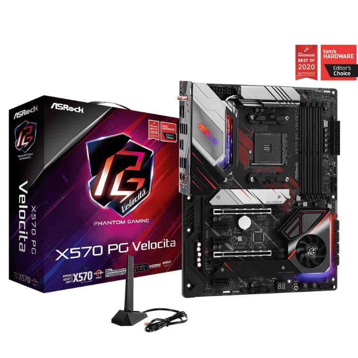 купить Материнская плата ASRock X570 PG VELOCITA в Алматы