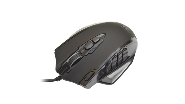 купить Мышь проводная игровая оптическая Redragon Impact (черный) USB, 19 кнопок, 12400 dpi, НОВИНКА! в Алматы