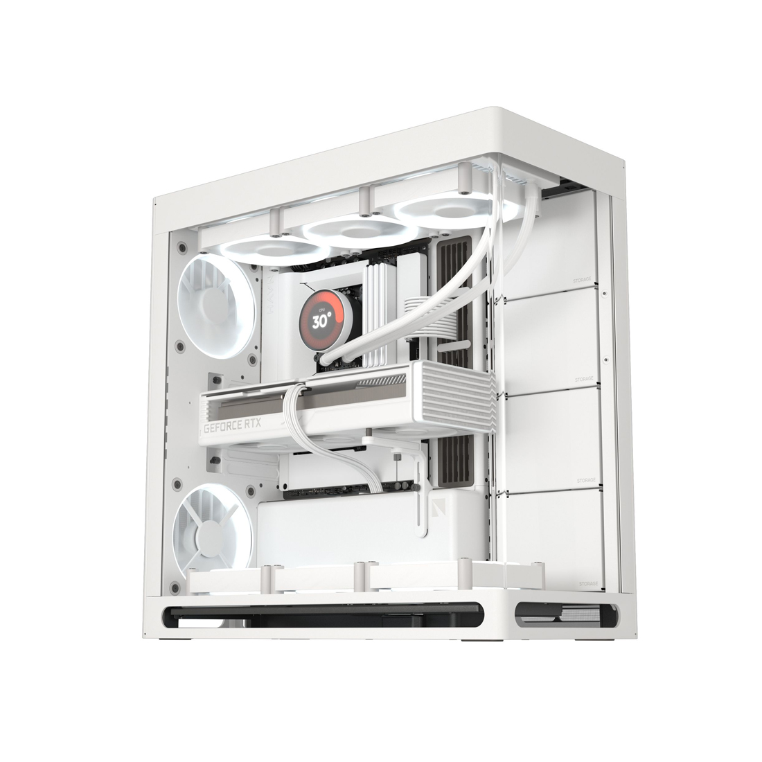 Купить Компьютерный корпус HAVN HS 420 WH без Б/П в Алматы