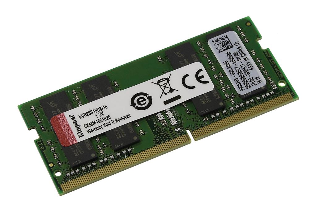 купить Модуль памяти Kingston KVR26S19D8/16 DDR4 SODIMM 16Gb 2666 MHz CL19 в Алматы