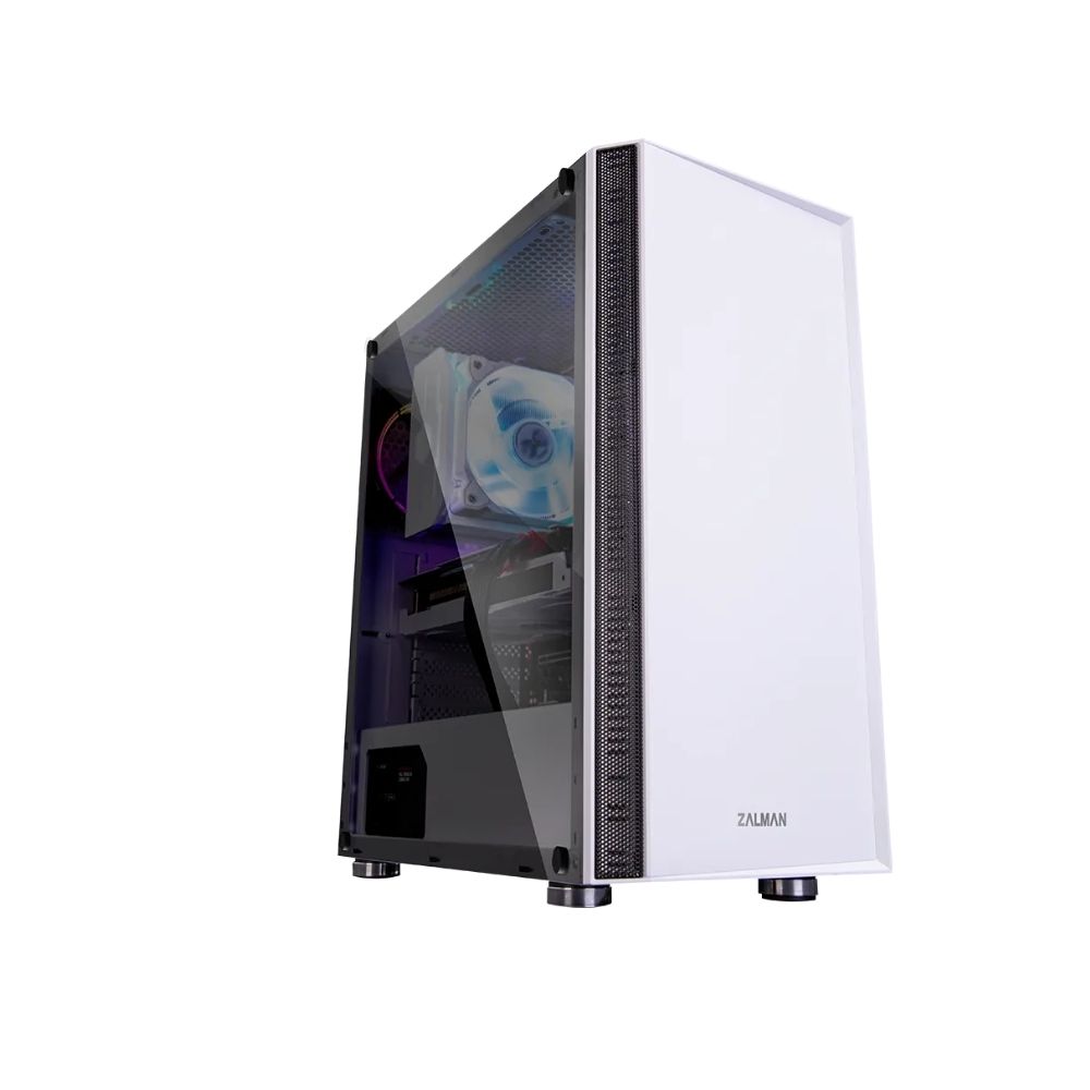 Купить Корпус Zalman R2, Midi Tower, E-ATX, White, 2x3.5*/2x2.5*, 2xUSB, USB3.0, RGB в Алматы