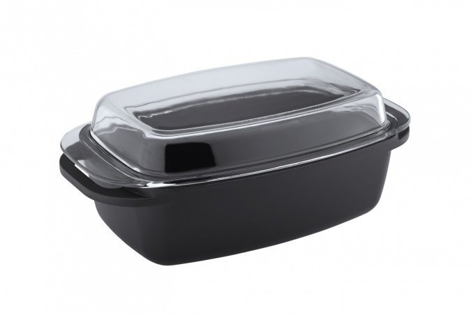 купить Гусятница VINZER Cast Form Classic 89421с крышкой 8 л  в Алматы