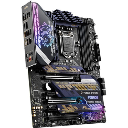купить Материнская плата MSI MPG Z590 GAMING FORCE LGA1200 iZ590 4xDDR4 6xSATA3 RAID 3xM.2 HDMI DP ATX в Алматы