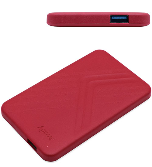 купить Внешний жесткий диск 2Tb  Apacer AC236 AP2TBAC236R-1 Red USB3.2 в Алматы