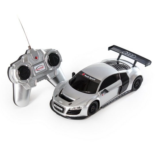 купить Радиоуправляемая машина, RASTAR, 46800S, 1:24, AUDI R8 LMS, Пластик, 27 MHz, Серебристый в Алматы