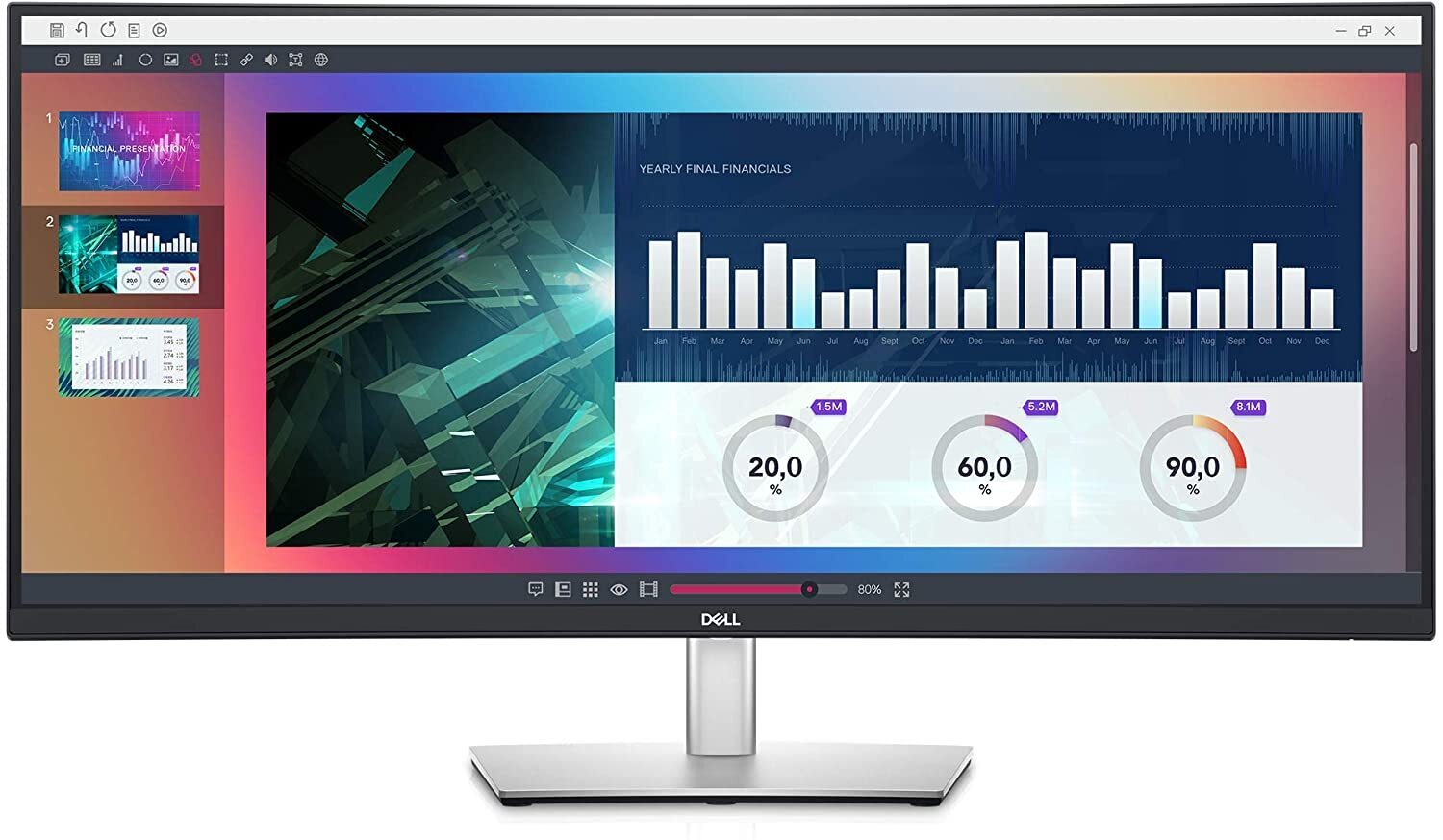 купить Монитор Dell P3421W (210-AXRD) в Алматы