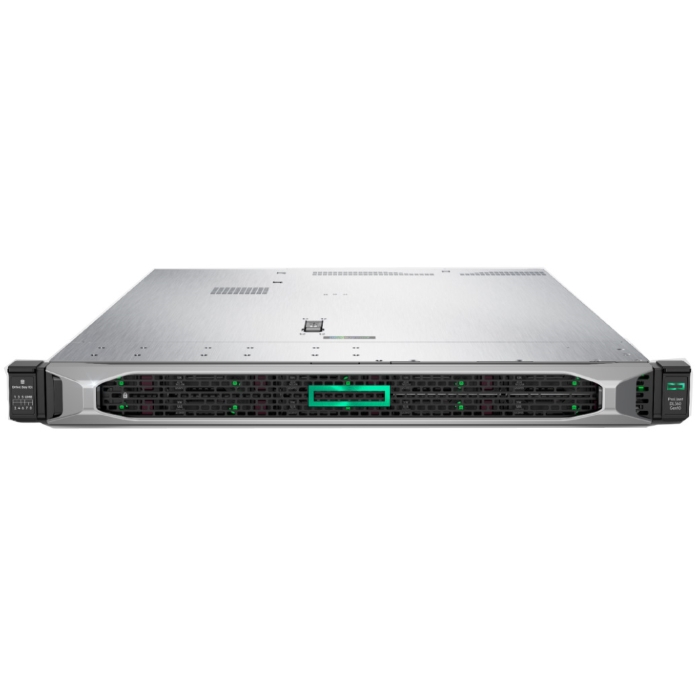 купить Сервер HP Enterprise/DL160 Gen10/1/Xeon Silver/4110 (8C/16T 11Mb)/2,1 GHz/1x16 Gb/S100i/SATA only/8 SFF/2x1GbE/Nо ODD/1 х 500W Platinum в Алматы