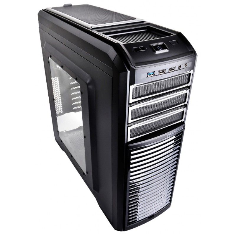 купить Компьютерный корпус, Deepcool , KENDOMEN TITANIUM DP-CCATX-KDM5FBKTI,  ATX/Micro ATX, USB 3.0/2.0, HD-Audio Mic, Кулер 3*12cm/2*12см LED, Контроллер, Высота процессорного кулера до 165мм, Возможность установки систем водяного охлаждения, Сталь 0,7, Б в Алматы