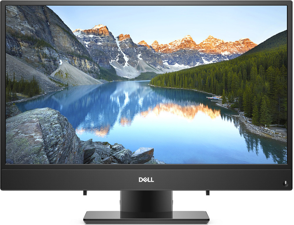 купить Моноблок Dell/Inspiron 3480/Core i3/8145U/2,1 GHz/4 Gb/1000 Gb/Nо ODD/Graphics/UHD620/256 Mb/Linux/18.04//NT 23.8 **/FHD/1920x1080 Pix/Pedestal Stand/ в Алматы