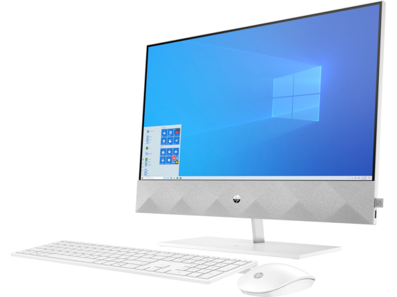 купить Моноблок HP 199Q6EA Pav 24-k0004ur AIO 23.8* FHD NT,i7-10700T,GTX1650 4GB,16GB,1TB PCIe,1yw,W10H64,kbd,ms,Wi-Fi+BT,Wht в Алматы