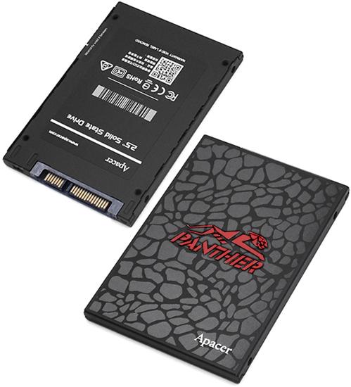 купить Твердотельный накопитель SSD 512 Gb SATA 6Gb/s Apacer AS350 Panther AP512GAS350-1 2.5* 3D TLC в Алматы