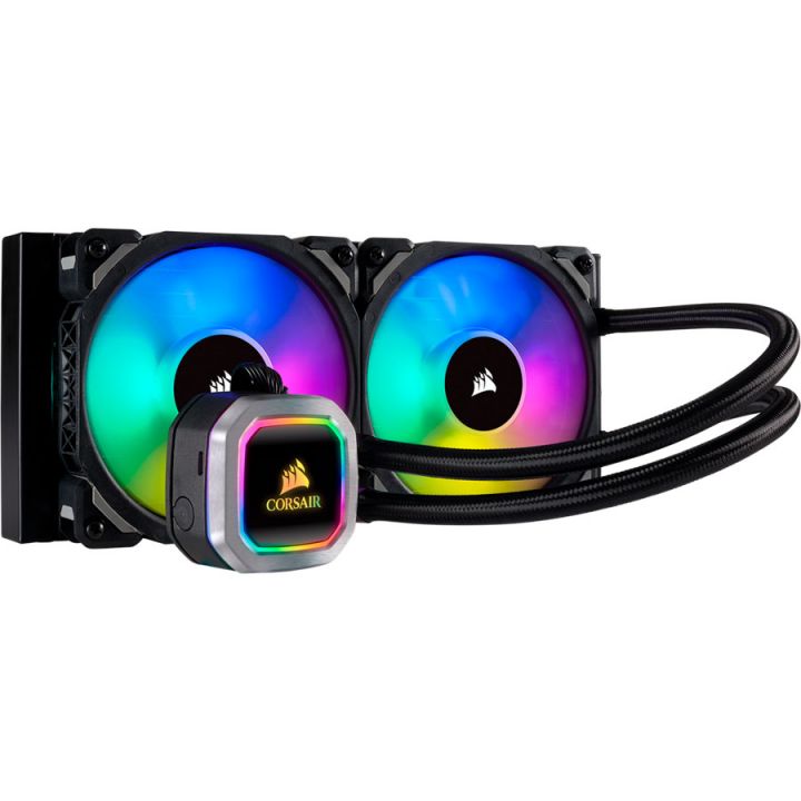 купить Водяное охлаждение для CPU Corsair Hydro Series H100i RGB PLATINUM, LGA1151//AM4 CW-9060039-WW в Алматы