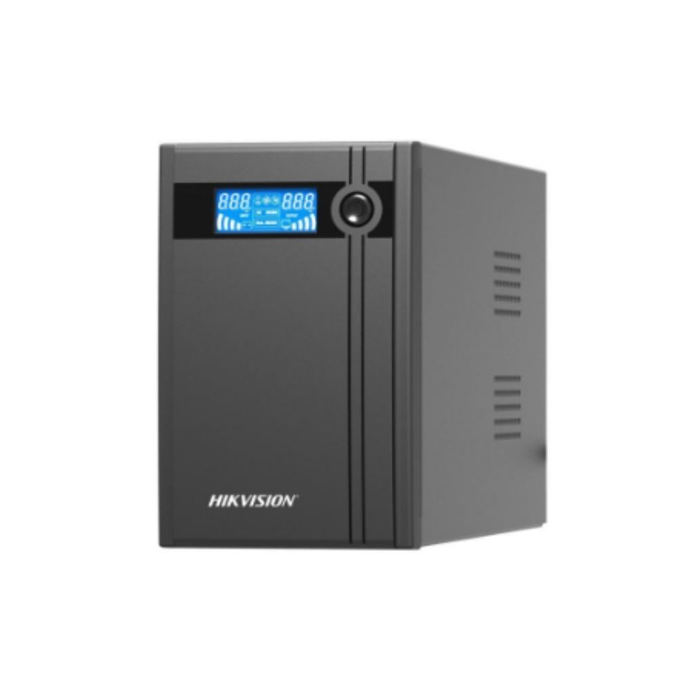 купить ИБП Hikvision DS-UPS2000, AVR (140-290V), 2000VA/1200W, 12V/9Ah*2, розетка Schuko*4, LED в Алматы