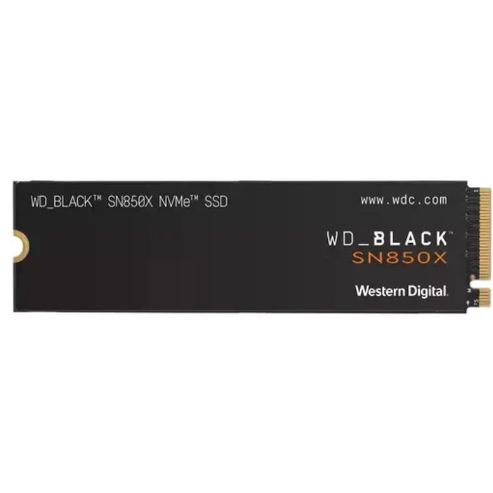 купить Твердотельный накопитель SSD 2Tb M.2 2280 6Gb/s WD Black SN850X WDS200T2X0E 3D TLC, NVMe PCIe 4.0x4 в Алматы