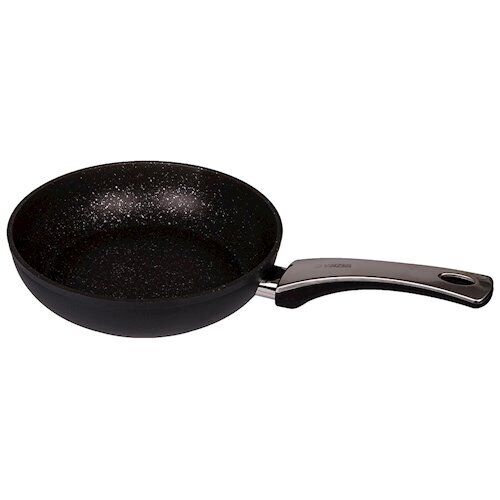 купить Сковорода VINZER Granite Induction 89434 с крышкой 24 см в Алматы